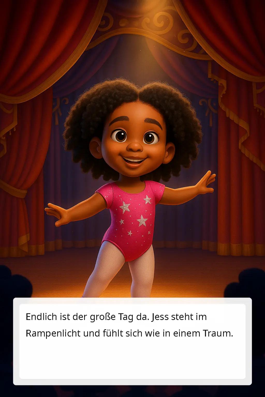 Page 7 of Jess liebt das Tanzen!