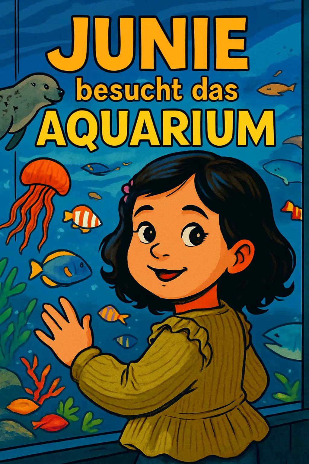 Cover of Junie besucht das Aquarium