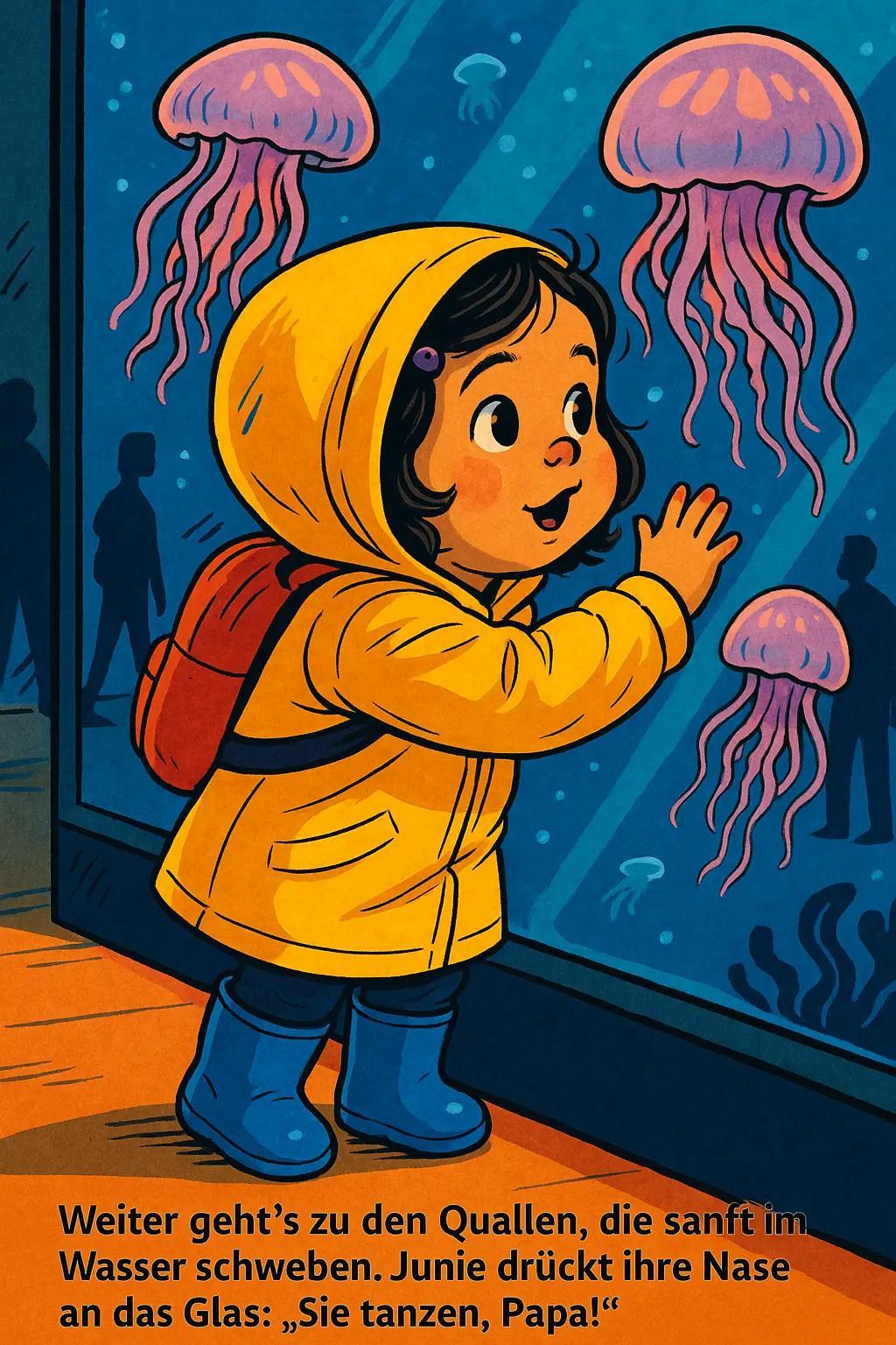 Page 3 of Junie besucht das Aquarium
