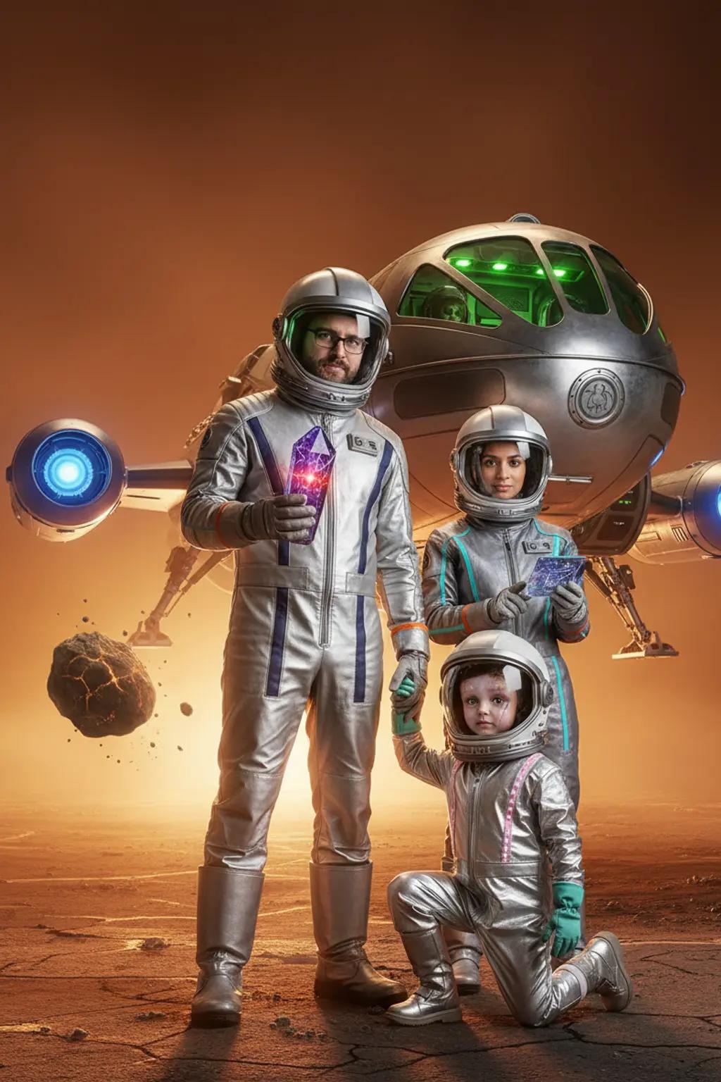 Cover of Junie et le sauvetage spatial galactique