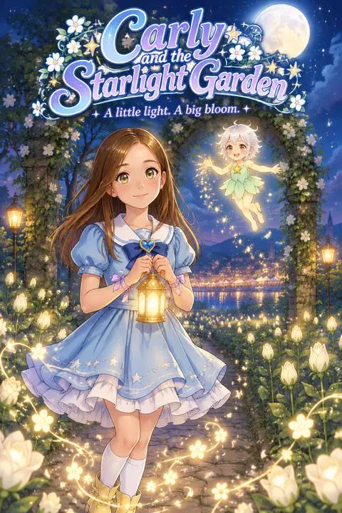 Cover of the comic "Carly and the Starlight Garden"