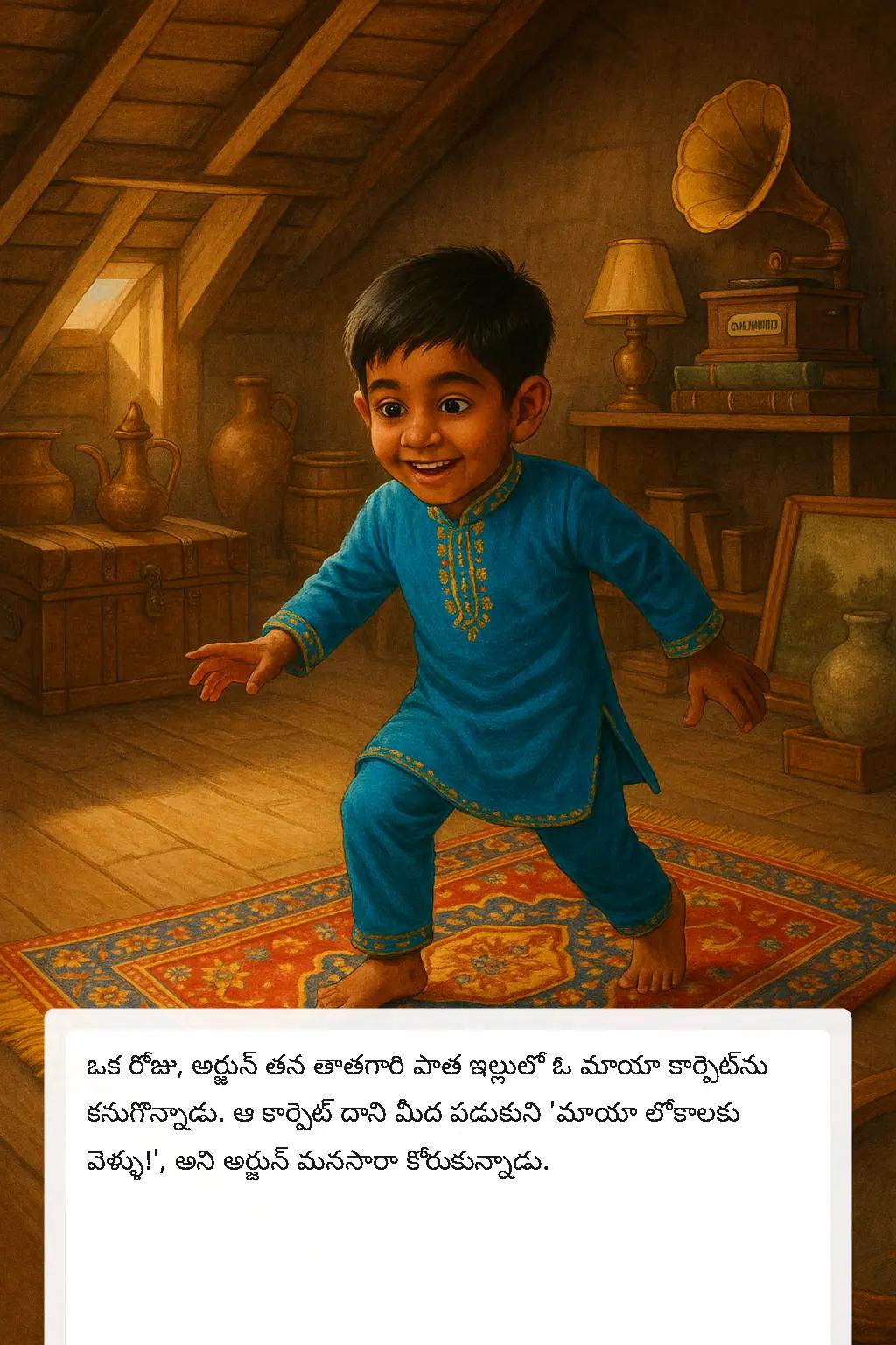 Page 1 of అర్జున్ మాయా తివాచీ